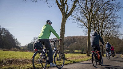 Unterwegs im Sonnenschein durch die Baumberge