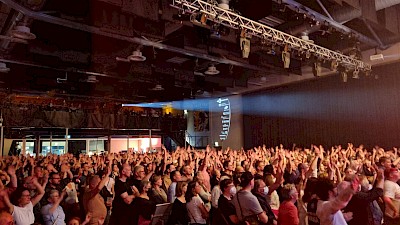 Aufgeheizte Stimmung beim Jazzfest