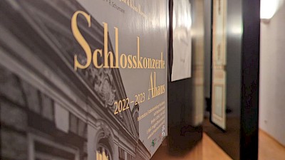 Plakat der Schlosskonzerte Ahaus