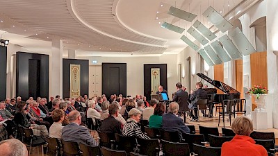 Der Raum hat eine tolle Akustik