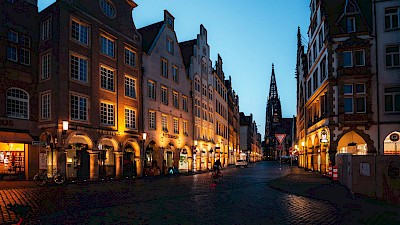 Der Prizipalmarkt zur Blauen Stunde