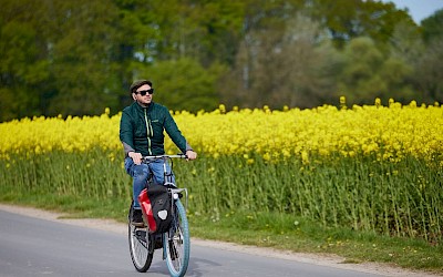 Maitour auf dem Fahrrad