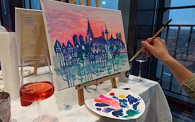 Pinsel & Prosecco für Münsterlandverliebte