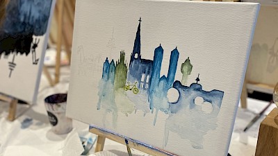 Foto 3 zu Pinsel & Prosecco für Münsterlandverliebte