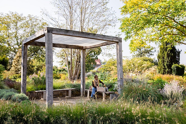 Der Picknickplatz im Kreislehrgarten in Steinfurt