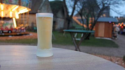 Ein Glühwein zum Aufwärmen!