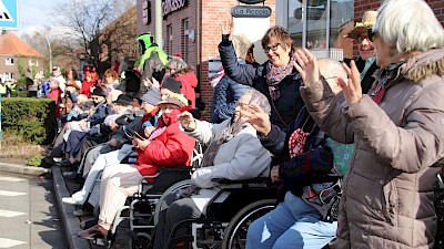 Der integrative Karnevalsumzug der Gemeinde Nordkirchen erfreut sich großer Beliebtheit.