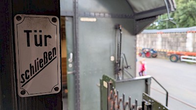 Nostalgisches Flair im Zug