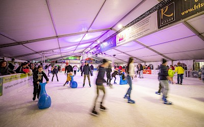 Eisbahn auf dem Dülmener Winter