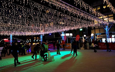 Die Eisbahn in Bocholt