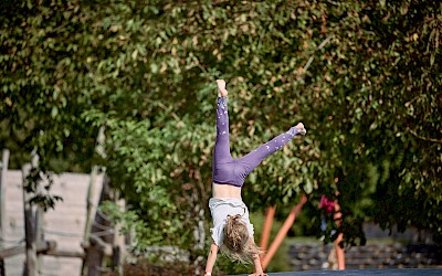 Spiel und Spaß zusammen als Familie